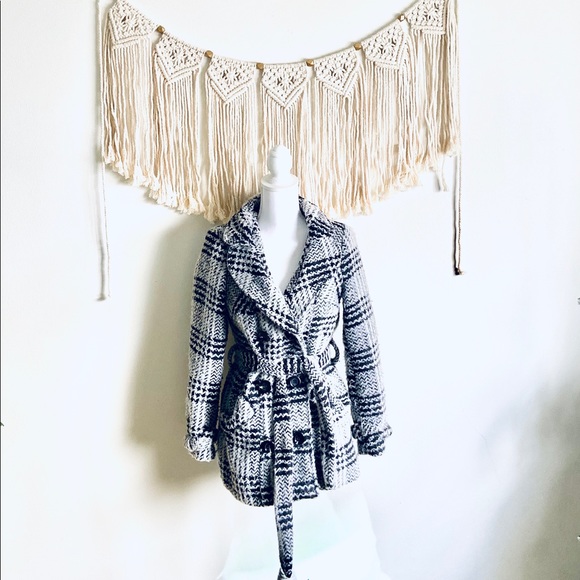 Forever 21 Jackets & Blazers - 🌻 BLACK & GRAY TWEED PEA COAT 🌻